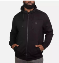 Spyder Full Zip Stretch Hoodie Jacket BLACK Men&#39;s Sz M NWT - $399.85 MXN