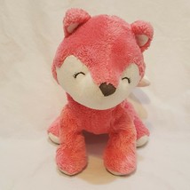Pink Salmon Baby Fox Plush Stuffed Animal 2015 6&quot; Carters - $49.99