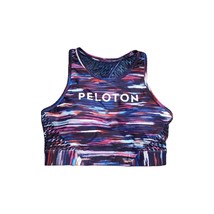 Peloton x WITH Melody Printed High Neck Sports Bra Spacedye / Multicolor Size S - £37.18 GBP