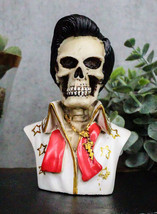 Aloha From Hawaii Mini Skeleton Skull King of Rock Collector Figurine - £13.33 GBP