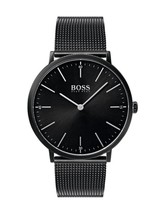 HB1513542 Hugo Boss Herren-Armbanduhr, Quarz, Edelstahl, schwarzes... - £99.43 GBP