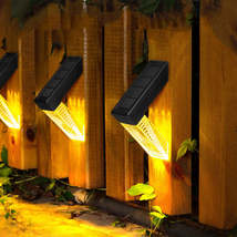 LED Solar Stairs Lights Outdoor Lighting Waterproof Step Deck Light Fence Railin - £21.23 GBP+