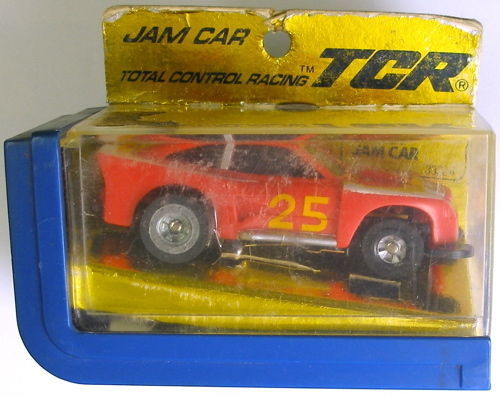 Primary image for 1977 Ideal TCR Cobra  Jam Slot Less Car Red 3332-4