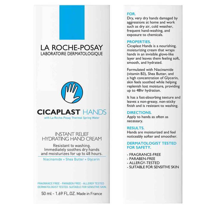 La Roche-Posay Cicaplast Mains Hand Cream 100ml - $28.49