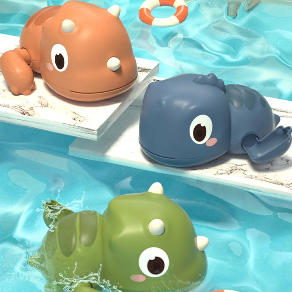 6 Pcs Water Clockwork Toys Pool Float Bath Kids Cartoon Floating Plastic Wind - £13.41 GBP