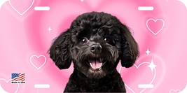 Poodle Black Face Can Personalize Novelty Metal License Plate F - $8.90+