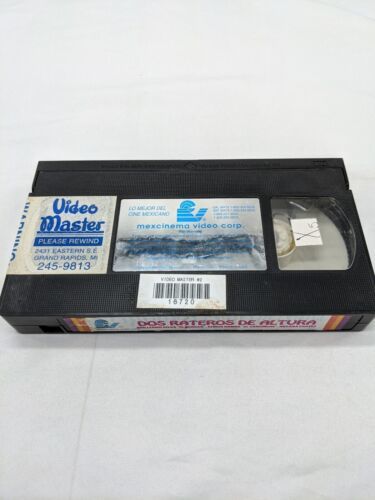 Dos Rateros De Altura Spanish VHS Tape Comedy - $13.37