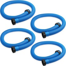 4 Pieces 1.5&quot; Diameter Pool Hoses for Above Ground Pools 59&quot; Long Access... - £17.88 GBP