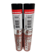 2x NYC Big Bold Plumping Lip Gloss #478 Supersized Rose New Sealed NOS - $15.84