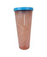 Starbucks 2017 24oz Tumbler Coral Rainforest Leaves  - €41,77 EUR