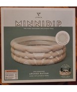 MINNIDIP Arched Rattan Designer Inflatable Pool Adult Kiddie 5.5&#39; Wide NEW - £33.56 GBP