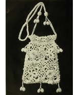 SHAMROCK AND ROSE BAG/PURSE. Vintage Crochet Pattern for a Handbag. PDF Download - $2.50