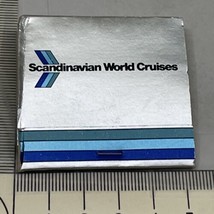 Vintage Matchbook Cover  Scandinavian World Cruises gmgUnstruck M/S Sun-Sea-Star - £9.73 GBP