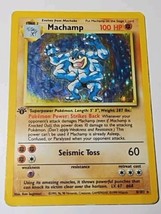 Pokémon 1st Edition Machamp Holo  # 81/102  Vintage Pokemon - SHIPS FAST!!! - $8.79