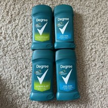 Degree 48 Hr Antiperspirant Deodorant Variety Pack 2.7 Oz, Lot of 4 Exp ... - $19.75