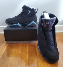 Nike Air Jordan 7 Retro Chambray Black/Graphite CU9307-004 Men&#39;s Size 10.5 - $190.99