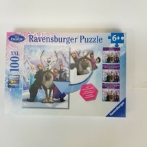 NEW Ravensburger Jigsaw Puzzle - Frozen Disney 100 XXL 100 Pieces 2015 S... - $19.79