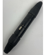 1 x Male 1 x Female Black Neutrik 3 Pin XLR Mic Cable - LOOK - $276.07 MXN