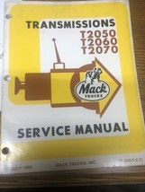 Mack T2050, T2060, T2070 Transmissions Service Manual - $48.40