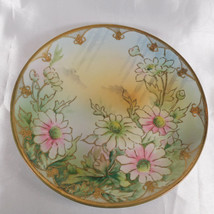 Large Nippon Floral Plate # 22424 - £17.84 GBP