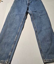 Levis 550 Denim Jeans Relaxed Fit Tapered Leg High Rise Womens Size 14 M... - $17.50