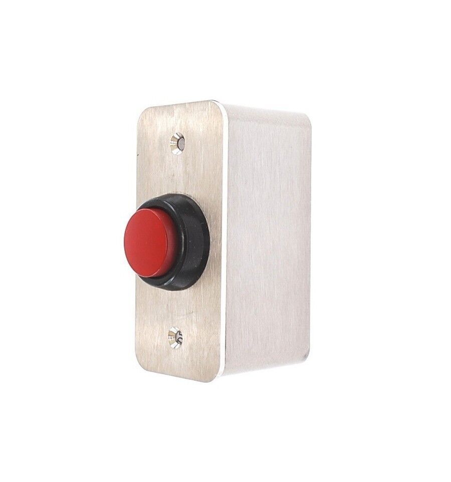 Heavy Duty External Push Button (Red) - $48.77