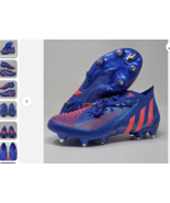 Auth Adidas Predator Edge.1 SG “Hi-Res Blue Men’s New Soccer Cleats  BOX... - $114.81+