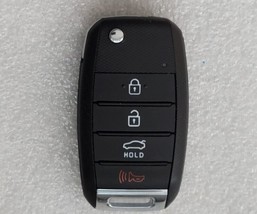 New OEM keyless entry flip key fob remote. Door lock 4 button for Optima... - £19.74 GBP