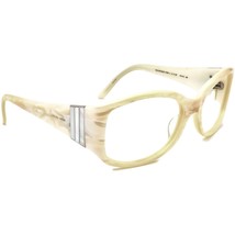 Celine Dion Women&#39;s Sunglasses Frame Only CD5504 WH White Marble B-Shape 57 mm - £47.95 GBP