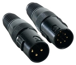Accu Cable DMX T-PACK High Grade 3-Pin & 5-Pin 110 Ohm Dmx Terminator Kit New - £17.29 GBP