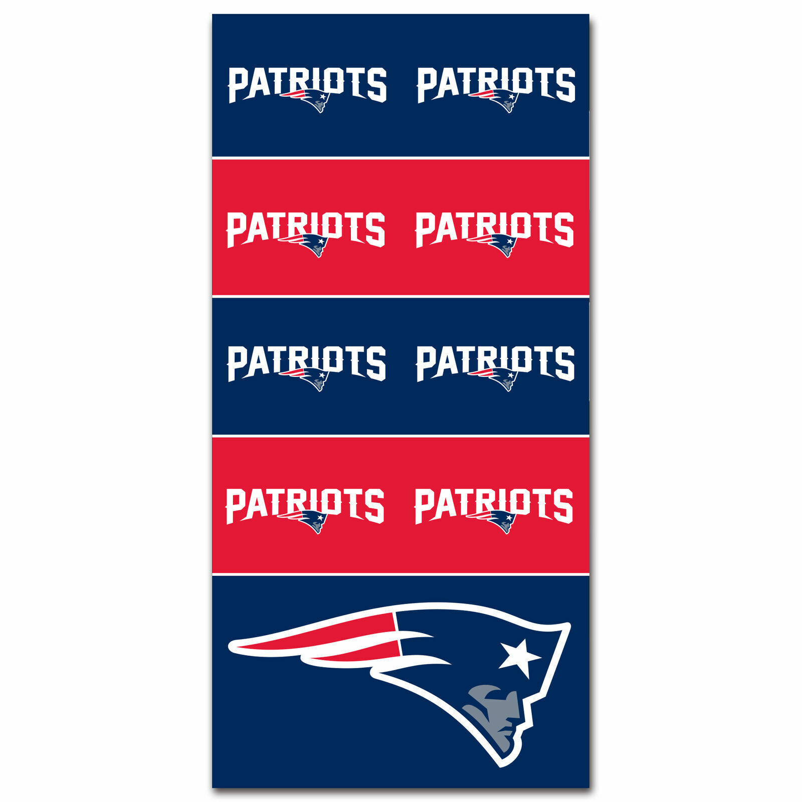 New England Patriots NFL Superdana Face Mask Neck Gaiter Bandana Headban... - $13.06