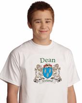 Dean Irish Coat of arms tee Shirt in White - $15.63+