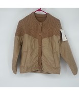 Women&#39;s Beige Quilted Puffer Jacket - €12,84 EUR