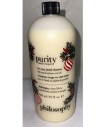 PHILOSOPHY Purity Made Simple One Step FACIAL CLEANSER Face Wash 32oz +PUMP - $940.87 MXN