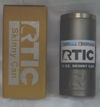 Insulated Skinny Can Holder Stainless Steel Gray Ultra Truly White Claw will Fit