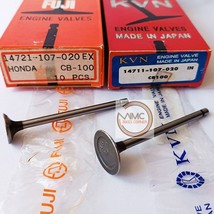 INLET EXHAUST VALVE FITS HONDA CB100 CL100 CB125S CL125S XL100 SL100 SL1... - $26.84 CAD