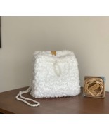 White Tedi plus bag small pretty, winter bagTeddy Fell Bag for Women  St... - £43.00 GBP