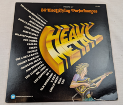 HEAVY METAL 24 Electrifying Performances Vinyl 2 LP Sabbath Zeppelin Hen... - $17.81