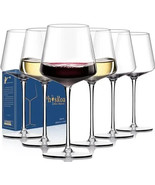 Physkoa Wine Glasses Set 6-16 Ounce Red Wine Glasses Brand New Free Ship... - £38.74 GBP