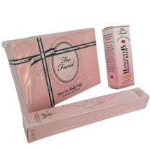 Too Faced Dbl Sided Compact Mirror &amp; Hangover Lip Balm &amp; Jeffree Star Lip Gloss - £15.60 GBP