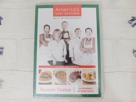 Americas Test Kitchen: Season Twelve (DVD, 2012, 4-Disc Set) New Sealed - £7.76 GBP