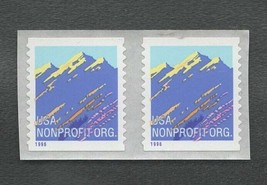 Scott #2904a - Nonprofit Mountains 5¢ - Coil Pair - MNH - £1.17 GBP