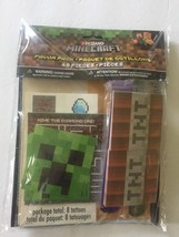 NEW Minecraft Party Favors Pack - 48 Pieces - $16.10