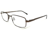Aristar Eyeglasses Frames AR16204 COLOR-535 Brown Rectangular Full Rim 5... - £44.15 GBP