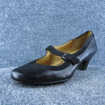 Sofft  Women Mary Jane Heel Shoes Black Leather Size 9.5 Medium - £19.39 GBP