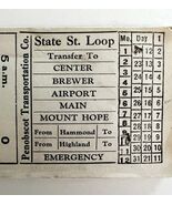 Railway Transfer Tickets Maine Penobscot Transportation State Street Loo... - €17,15 EUR