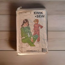 KWIK SEW #1141 Sewing Pattern Girls 2 Style Jogging Suit W/W/O Hood Size... - $198.45 MXN
