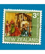 1974 New Zealand Used Postage Stamp - Christmas Issue (Scott 560)   - €1,70 EUR