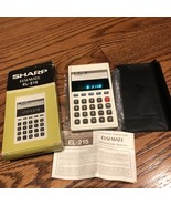SHARP ELSI MATE EL-215 Original Box, Instructions ( Works ) (1)Vintage - $649.54 MXN