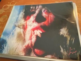 Shut The Gate Horror Movie Fan Art Print 8 x 10 Bam 3/500 Artist Kim Martin LE - £18.47 GBP